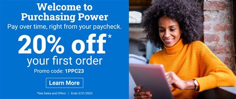 purchasing power promo code|purchasing power free shipping promo code